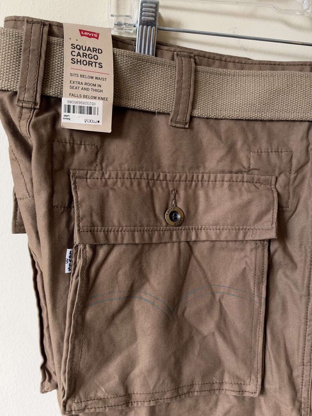 Levi's Men's Squard Cargo Shorts - Brown